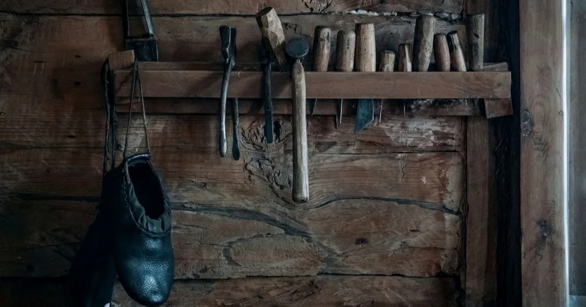 Atelier de cordonnerie européen